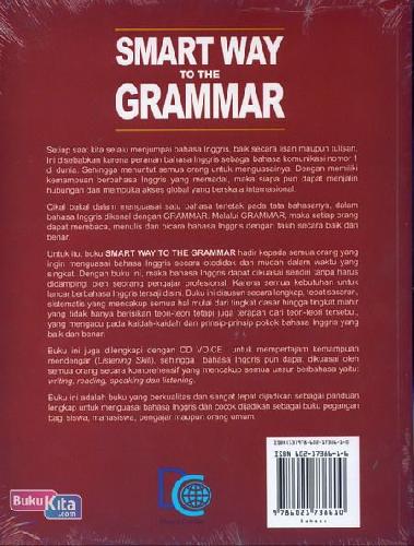 Cover Belakang Buku Smart Way to the Grammar