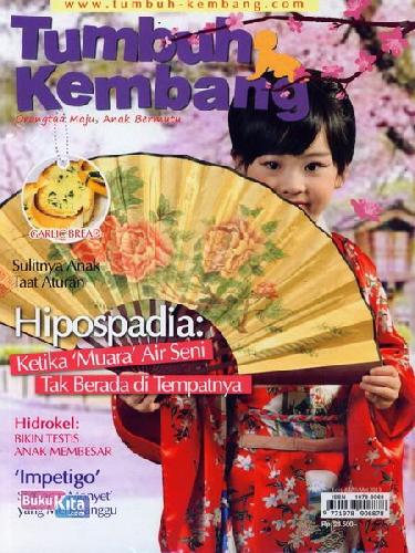 Cover Buku Majalah Tumbuh Kembang Edisi 63 - Mei 2013