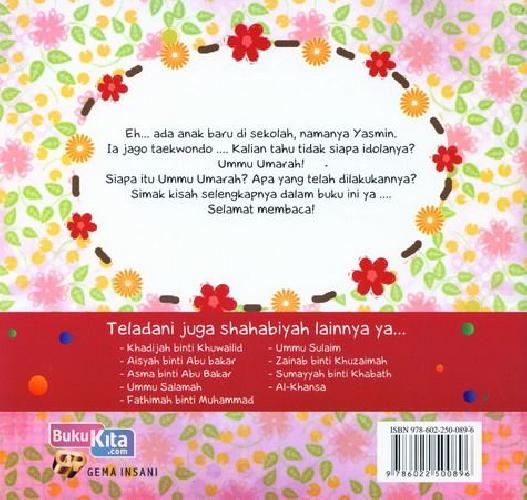 Cover Belakang Buku Seri Shahabiyah - Ummu Umarah - Mujahidah Pemberani