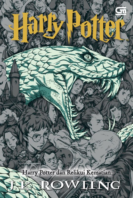 Cover Buku Harry Potter dan Relikui Kematian