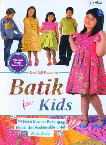 Cover Buku Batik for Kids