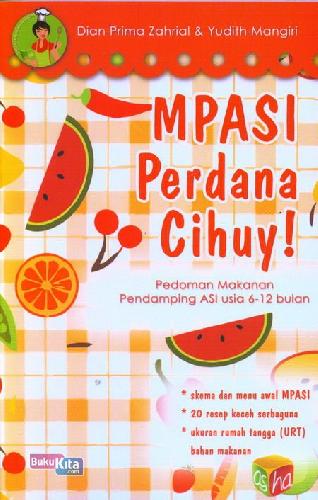 Cover Buku MPASI Perdana Cihuy