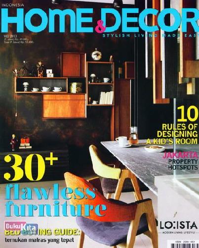 Cover Buku Majalah Home & Decor - Mei 2013