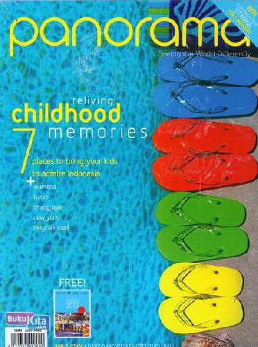 Cover Belakang Buku Majalah PANORAMA Travel & Leisure Magazine Edisi Mei-Juni 2013