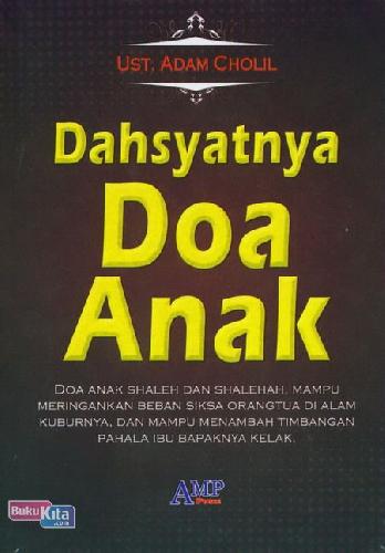 Cover Buku Dahsyatnya Doa Anak