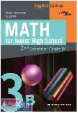 Cover Buku MATHEMATICS JL.3B FOR JHS 1