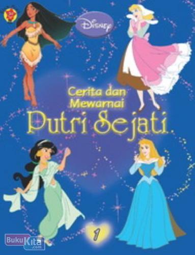Cover Buku Kumpulan Cerita dan Mewarnai Putri Sejati 1