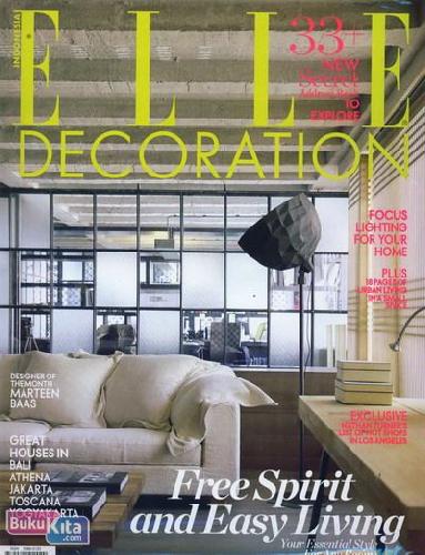 Cover Buku Majalah ELLE DECORATION Edisi Mei 2013
