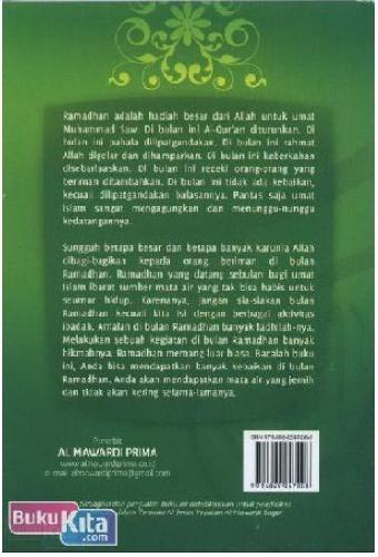 Cover Belakang Buku Mata Air Ramadhan