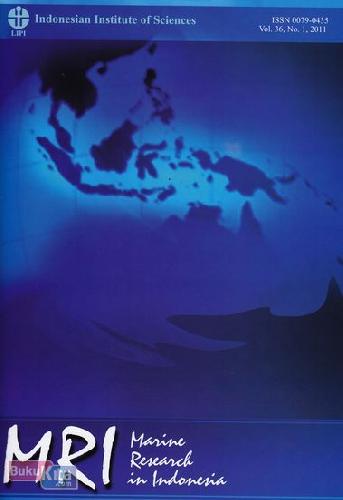 Cover Buku Marine Research in Indonesia Vol.36 No.1, 2011