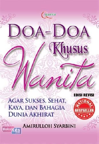 Cover Buku Doa-doa Khusus Wanita Edisi Revisi