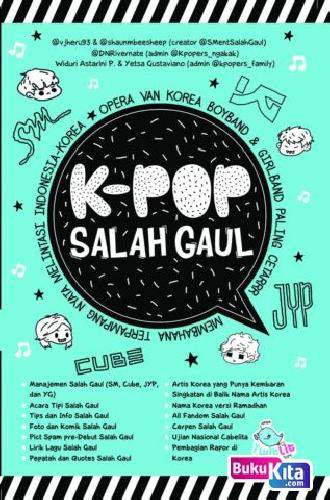 Cover Buku K-POP SALAH GAUL