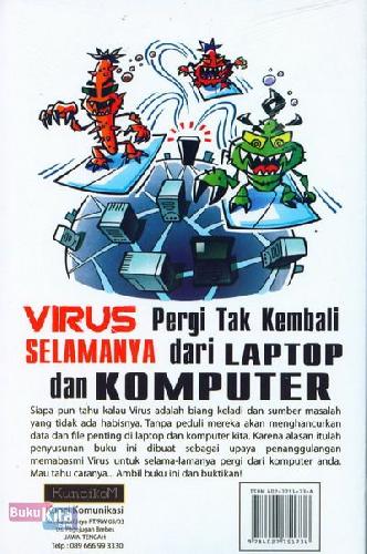 Cover Buku Virus Pergi Tak Kembali Selamanya dari Laptop dan Komputer