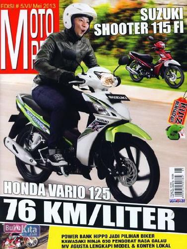 Cover Buku Majalah MOTOREV Edisi 05 - Mei 2013