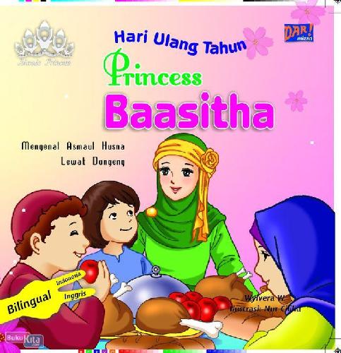 Cover Buku Hari Ulang Tahun Princess Baasitha