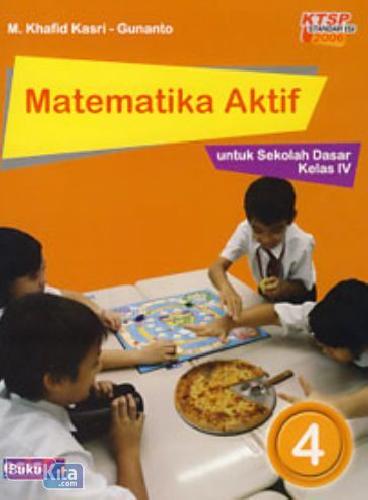 Cover Buku Matematika Aktif Jl.4/KTSP 1
