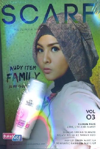 Cover Buku Majalah SCARF - Muslimah Urban Fashion Magazine Vol 3 - 2013