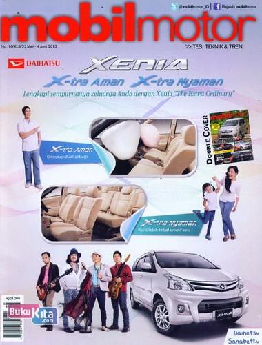 Cover Buku Majalah Mobil Motor No 10 | 22 Mei - 4 Juni 2013