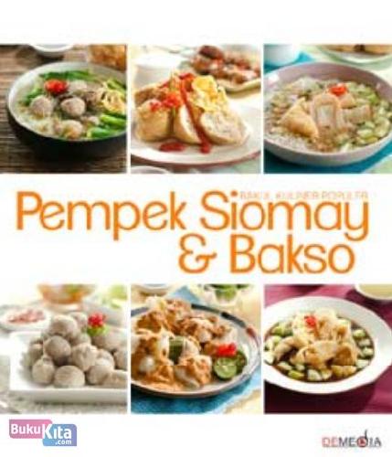 Cover Buku Pempek, Siomay dan Bakso