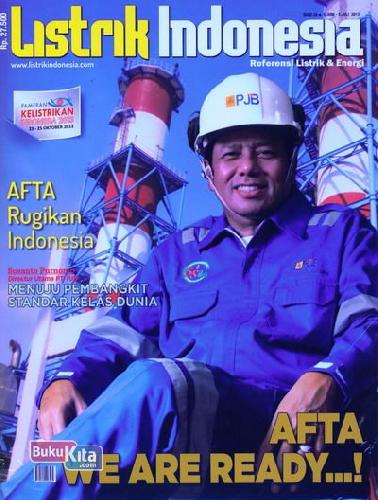 Cover Buku Majalah Listrik Indonesia Edisi 33 | 5 Juni - 5 Juli 2013