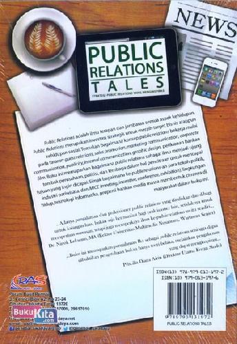 Cover Belakang Buku Public Relations Tales