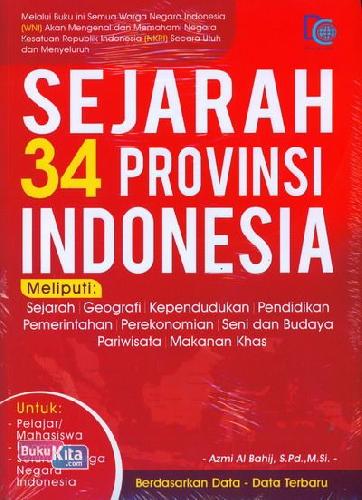 Cover Buku Sejarah 34 Provinsi Indonesia