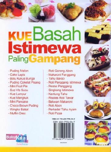 Cover Belakang Buku Kue Basah Istimewa Paling Gampang (full color)