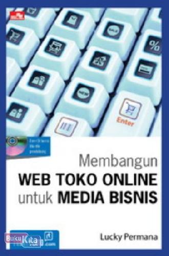 Cover Buku Membangun Web Toko Online untuk Media Bisnis