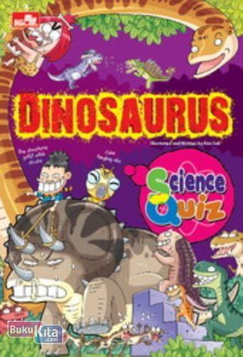 Cover Buku Science Quiz - Dinosaurus