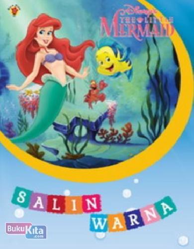 Cover Buku Salin Warna: The Little Mermaid
