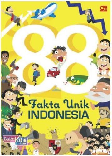 Cover Buku 88 Fakta Unik Indonesia