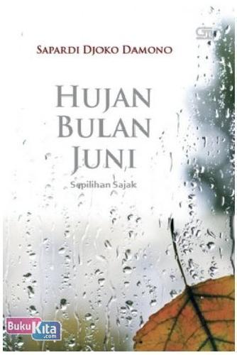 Cover Buku Hujan Bulan Juni - Sepilihan Sajak (Hard Cover)