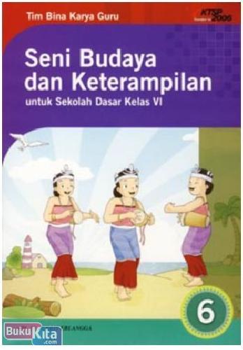 Cover Buku Seni Budaya & Keterampilan Jl.6 (KTSP)