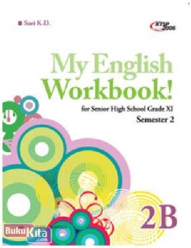 Cover Buku My English Workbook Jl.2B 1
