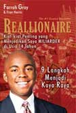 Cover Buku Reallionaire : 9 Langkah Menjadi Kaya Raya