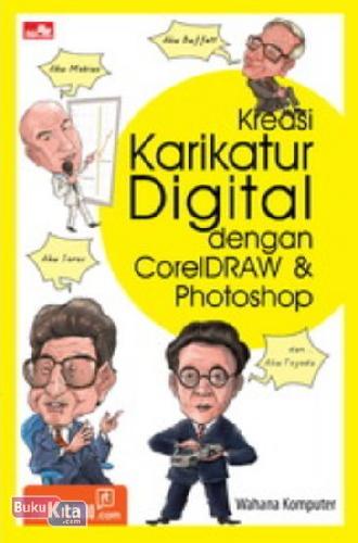 Cover Buku Kreasi Karikatur Digital dgn Photoshop dan CorelDraw