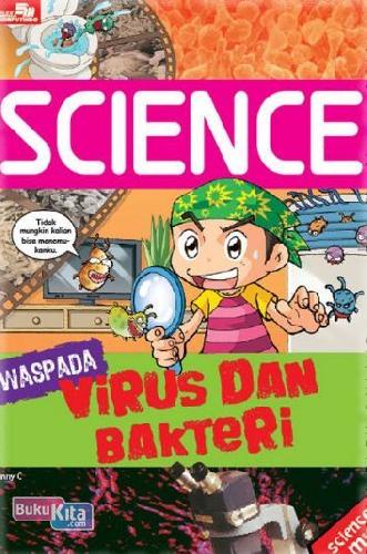 Cover Buku Science series : Waspada - Virus dan bakteri