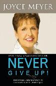 Cover Buku Joyce Meyer : Never Give Up