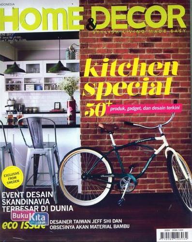 Cover Buku Majalah Home & Decor - Juni 2013
