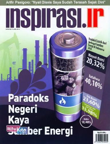 Cover Buku Majalah Inspirasi.Ir Edisi 06 - Juni 2013