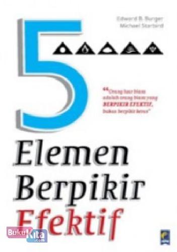 Cover Buku 5 Elemen Berpikir Efektif
