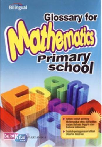 Cover Buku Glossary For Mathematics Primary School 1