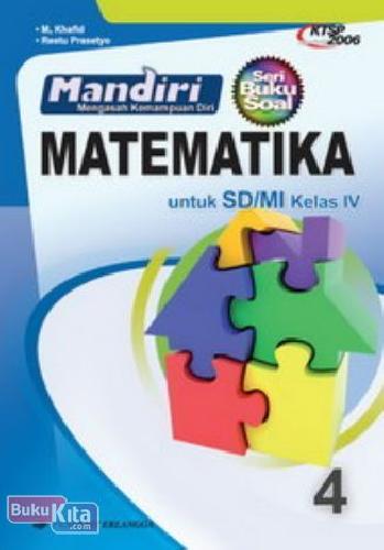 Cover Buku Mandiri Matematika SD Jl.4/KTSP 1