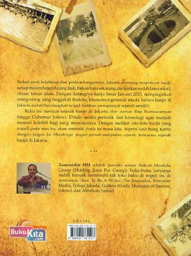 Cover Belakang Buku Banjir Jakarta