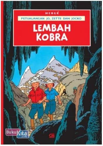 Cover Buku Petualangan Jo, Zette dan Jocko : Lembah Kobra