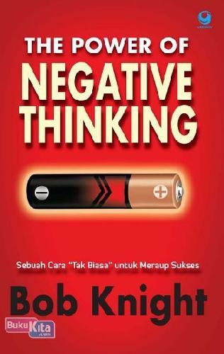 Cover Buku The Power of Negative Thinking