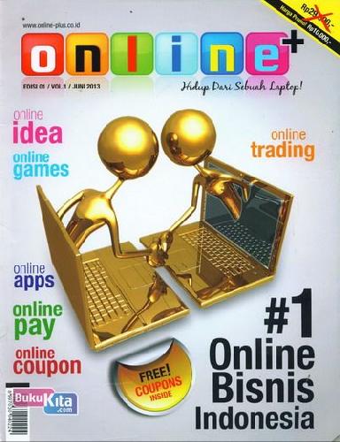 Cover Buku Majalah Online Edisi 01 | Juni 2013