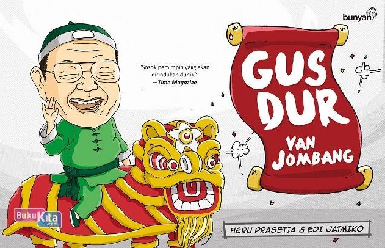 Cover Buku Gus Dur Van Jombang (Bentuk Komik)