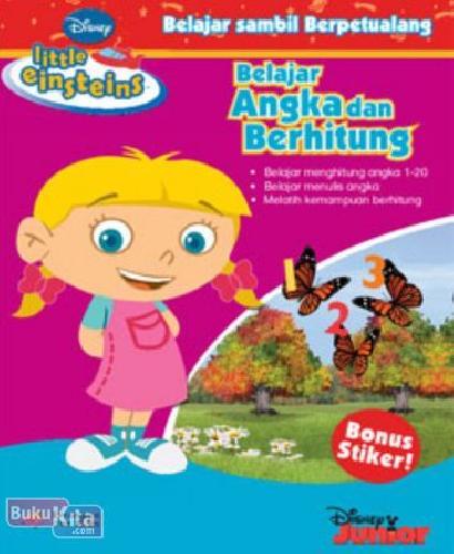 Cover Buku Little Einstein: Belajar Angka & Berhitung 1