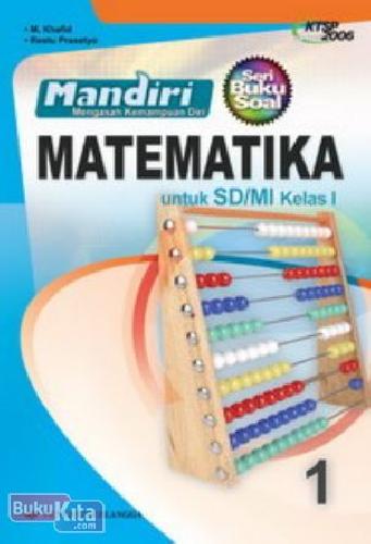 Cover Buku Mandiri Matematika SD Jl.1/KTSP 1
